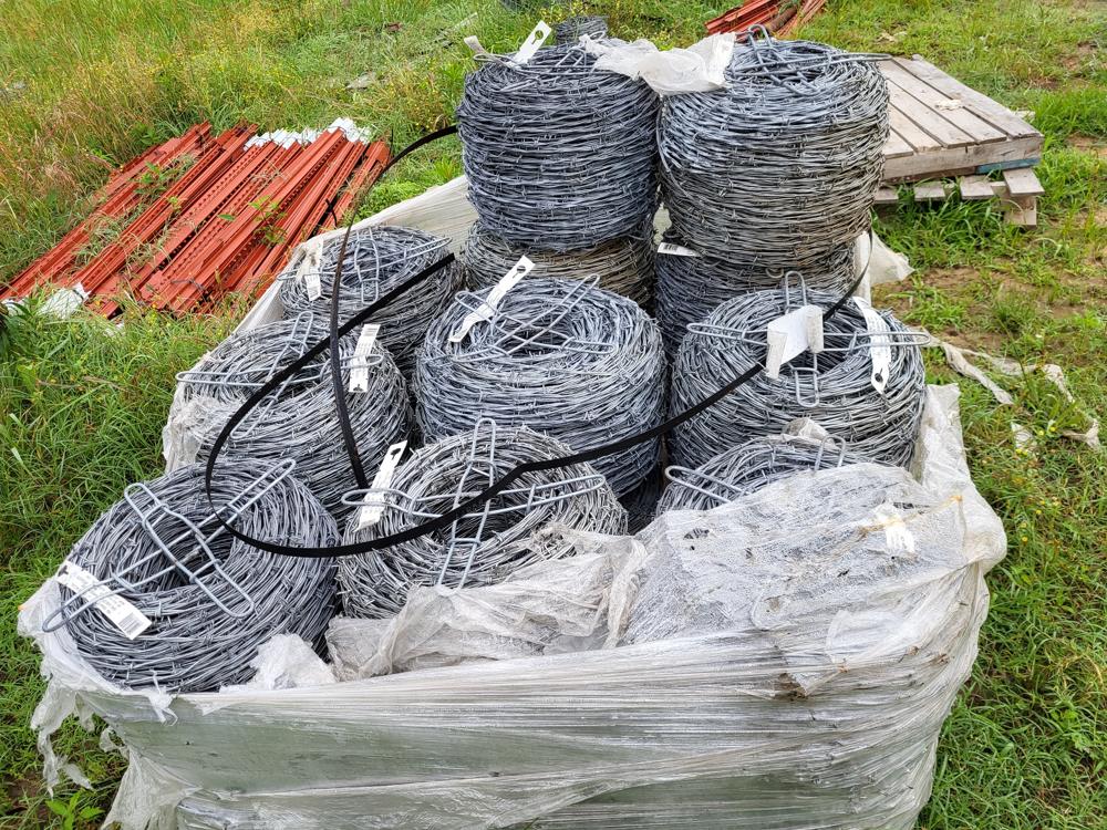Barbed wire